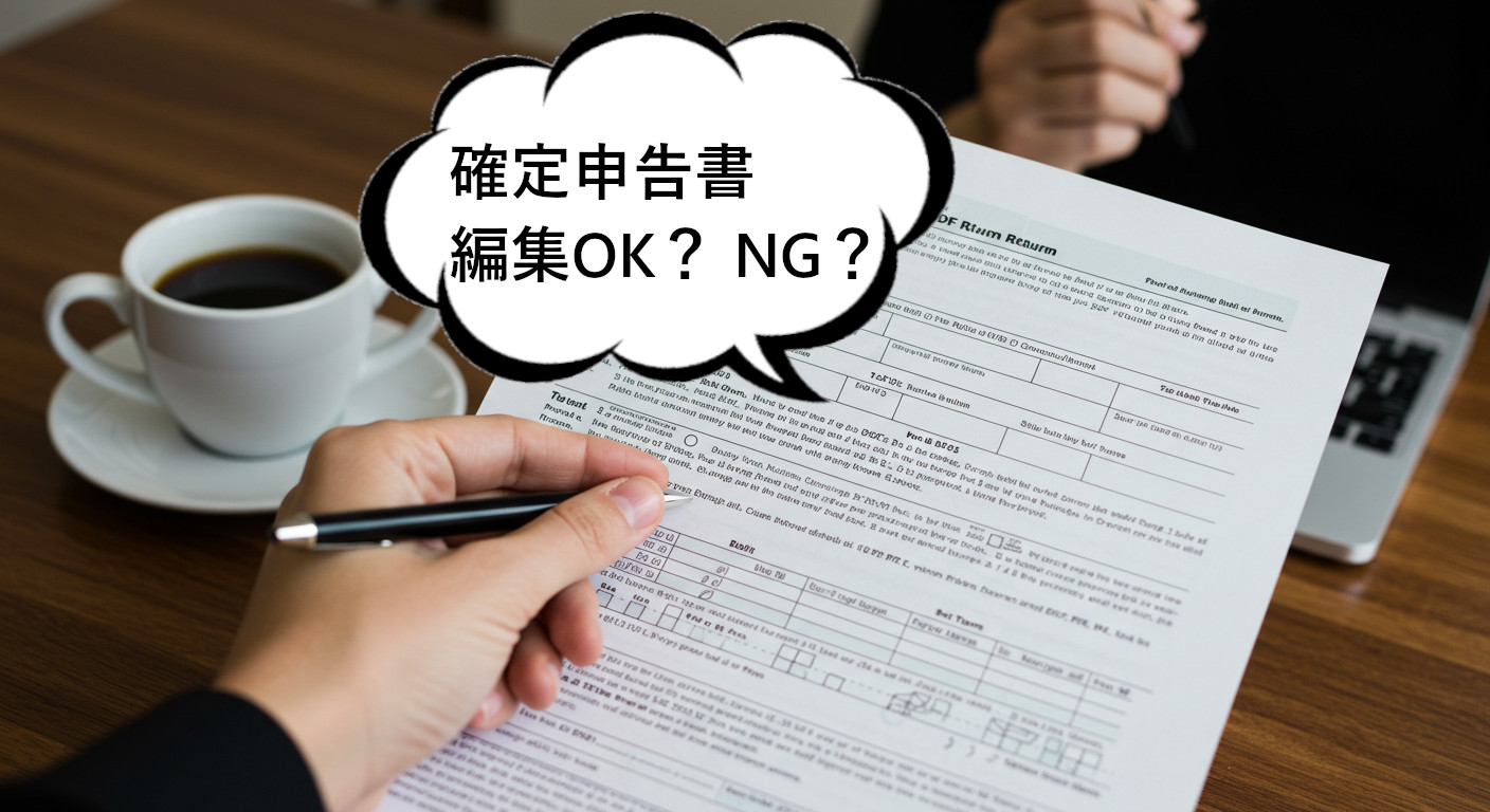 確定申告書のPDFは編集できるのか? | 小規模事業者のためのIT業務効率化ガイド